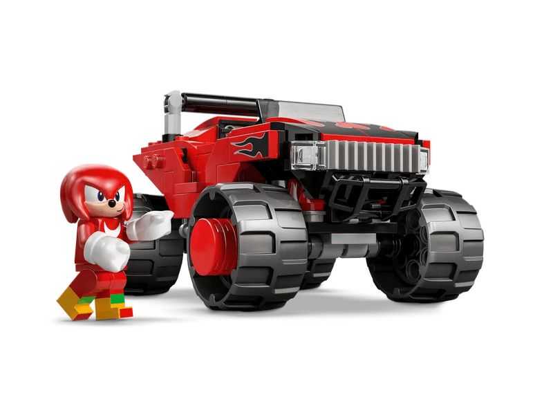 LEGO® Sonic the Hedgehog™ Silver autója Knuckles monster truckja ellen (77118)