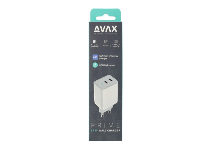 Avax CH901W Prime 67W dupla töltő