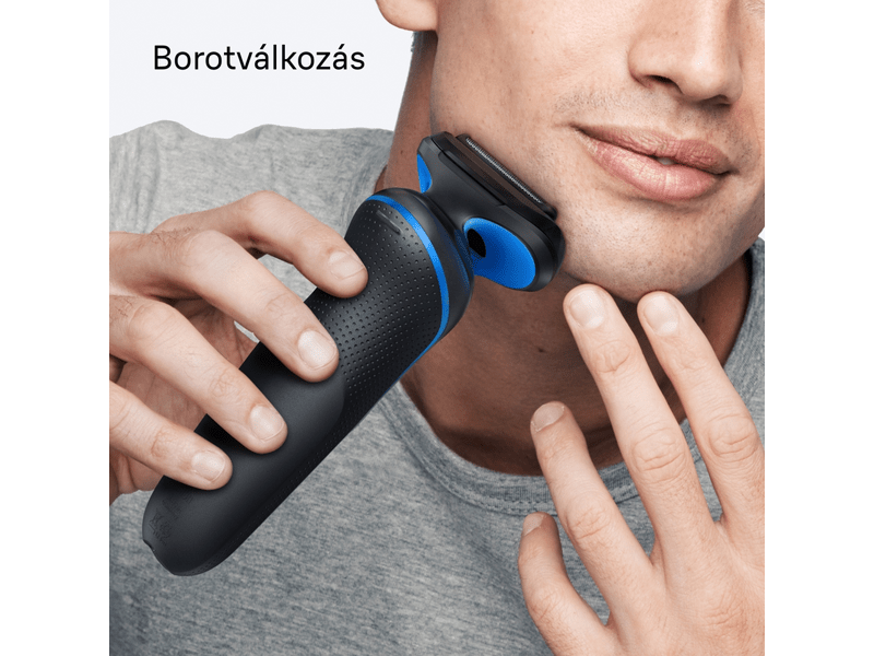 Braun 52-B7000cc Series 5 Elektromos borotva, kék