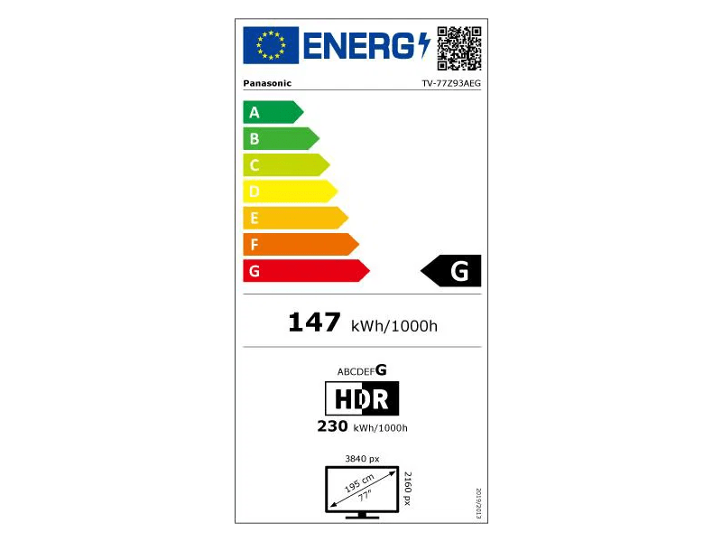 Panasonic TV-77Z93AEG Smart OLED 195 cm