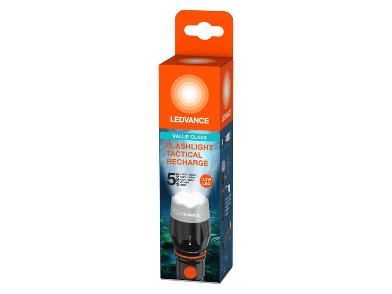 Ledvance akkus LED zseblámpa, 5 üzemmóddal