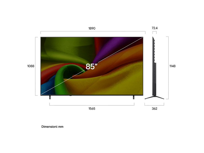 LG 85NU900B3LA 85