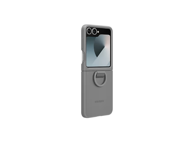 Galaxy Flip6 Silicone Case, Gray