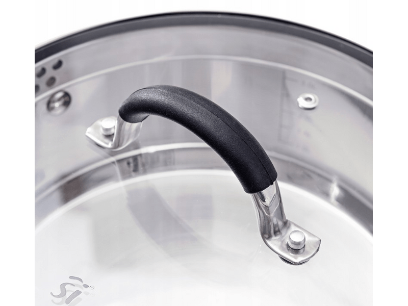 Bergner SG-8058 Lábas fedővel, 28cm, 6l