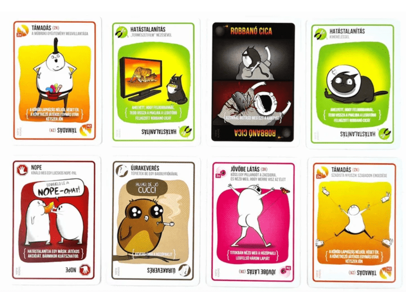 Robbanó cicák: NSFW kiadás Társasjáték (EXP 10007)