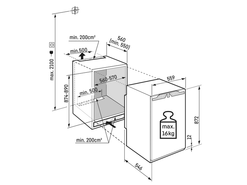 Liebherr IRc 3920 Beépíthető hűtőszekrény
