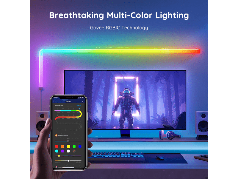 Govee H6062 Glide RGBIC zidna svjetiljka