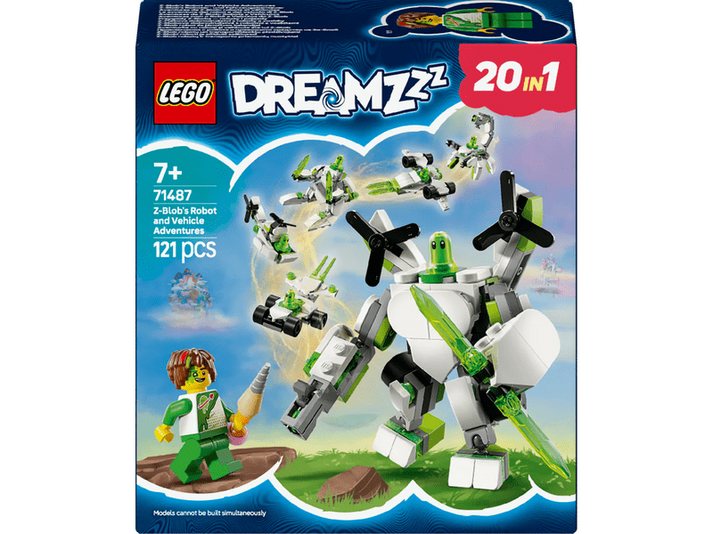 LEGO® DREAMZzz™ Z-Blobove avanture s robotima i vozilima (71487)
