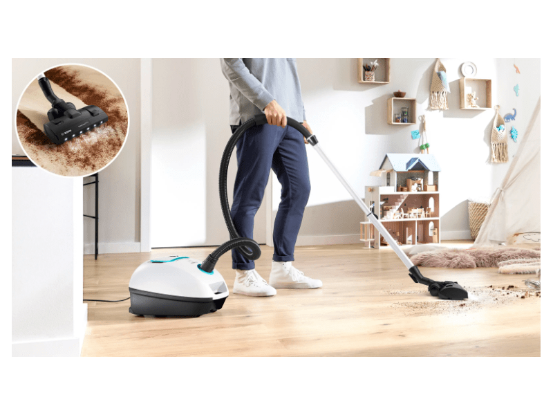 Bosch BGL41HYG0L Porzsákos porszívó, fehér