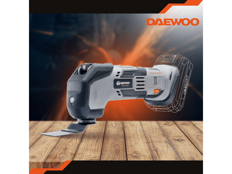Daewoo DALMT18-1 Akkumulátoros multifunkciós gép, akku és töltő nélkül