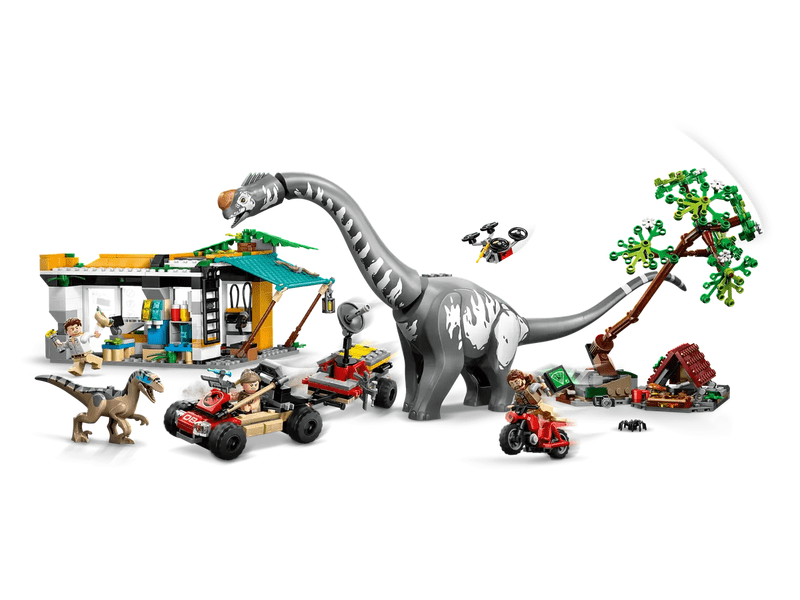 LEGO® Jurassic World™ A raptor és a Titanosaurus keresése (76973)