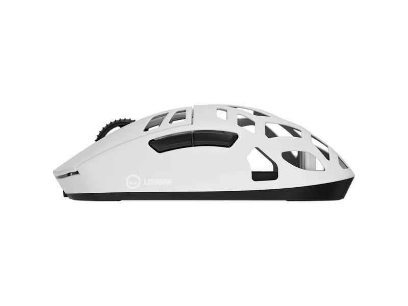 Lorgar MSE90W Gamer egér, fehér (LRG-MSE90W-WH)
