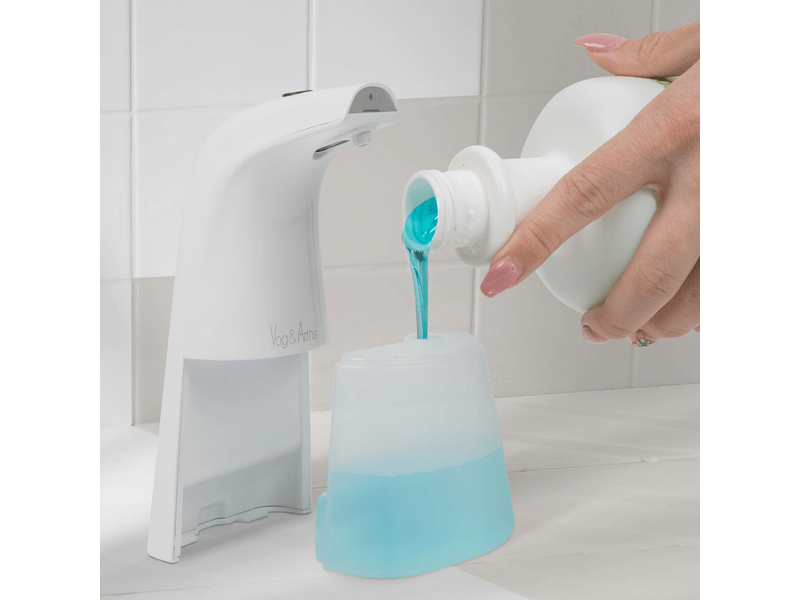 Delight 51123A Automata habszappanadagoló - 250 ml - álló / falra akasztható - USB + elemes