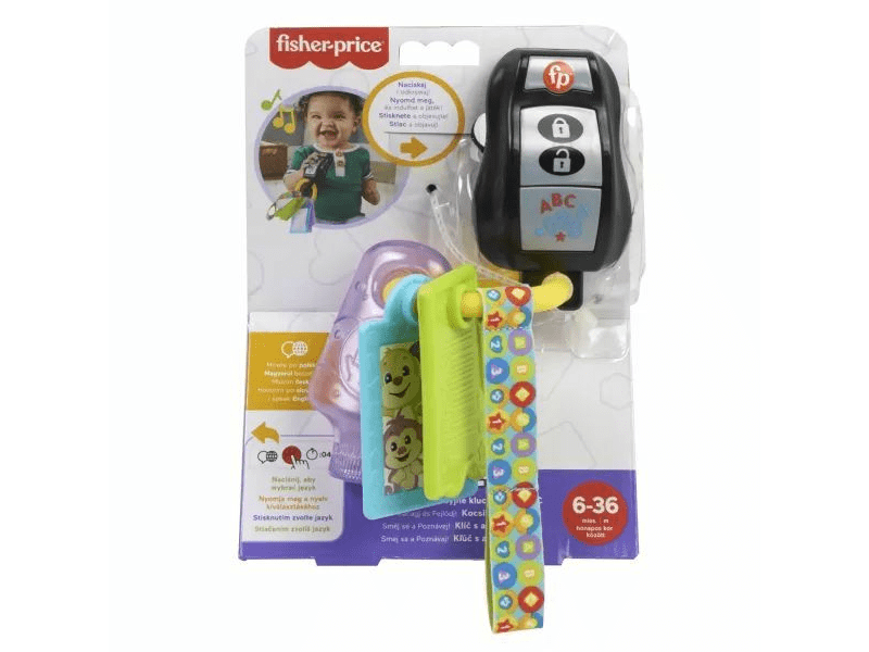 Fisher-Price: Kacagj és fejlődj kocsikulcs (HXF51)