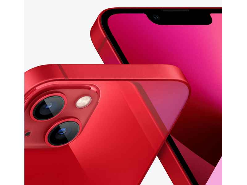Apple iPhone 13 256GB Okostelefon, Limitált piros (MLQ93HU/A)