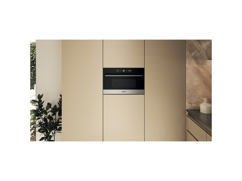 Whirlpool WMD54MX Beépíthető mikrohullámú sütő, inox