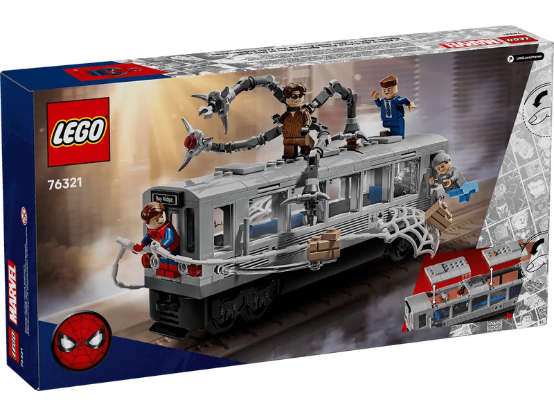 LEGO® Marvel Spider-Mana i Doca Ocka bitka vagona podzemne željeznice (76321)