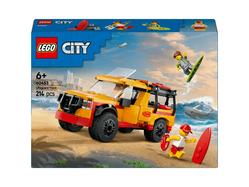 LEGO® City Auto spasilac na plaži (60453)