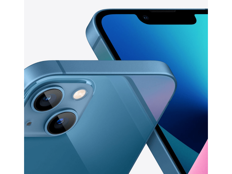 Apple iPhone 13 256GB Okostelefon, Kék (MLQA3HU/A)