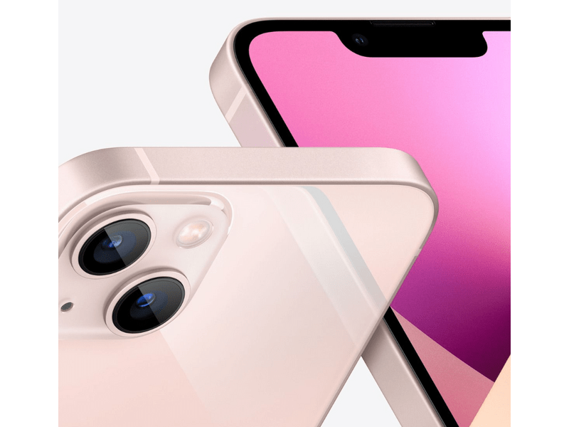 Apple iPhone 13 256GB Okostelefon, Rózsaszín (MLQ83HU/A)