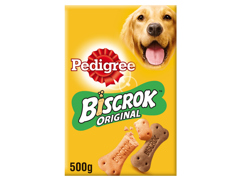 Pedigree Biscrok Original falatok felnőtt kutyáknak 500g
