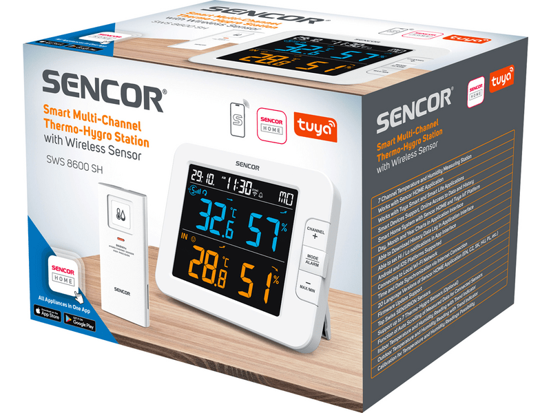 Sencor SWS 8600 SH Intelligens időjárás állomás