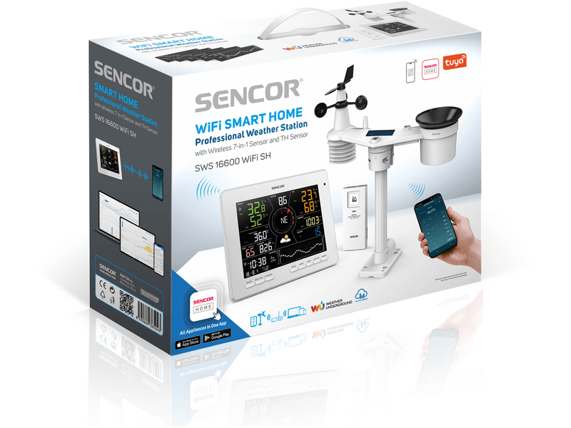Sencor SWS 16600 WiFi SH Meteorológiai állomás