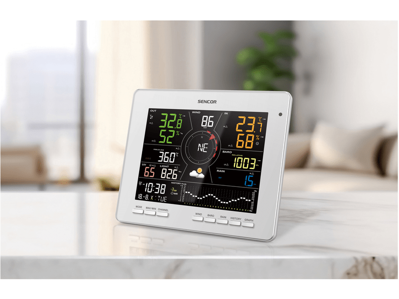 Sencor SWS 16600 WiFi SH Meteorológiai állomás
