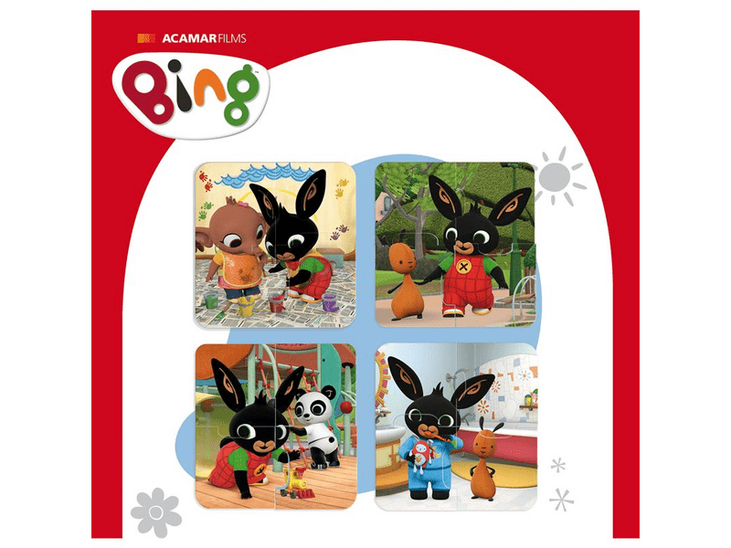 Bing és barátai 4az1-ben fejlesztő játék (LIS 99115)