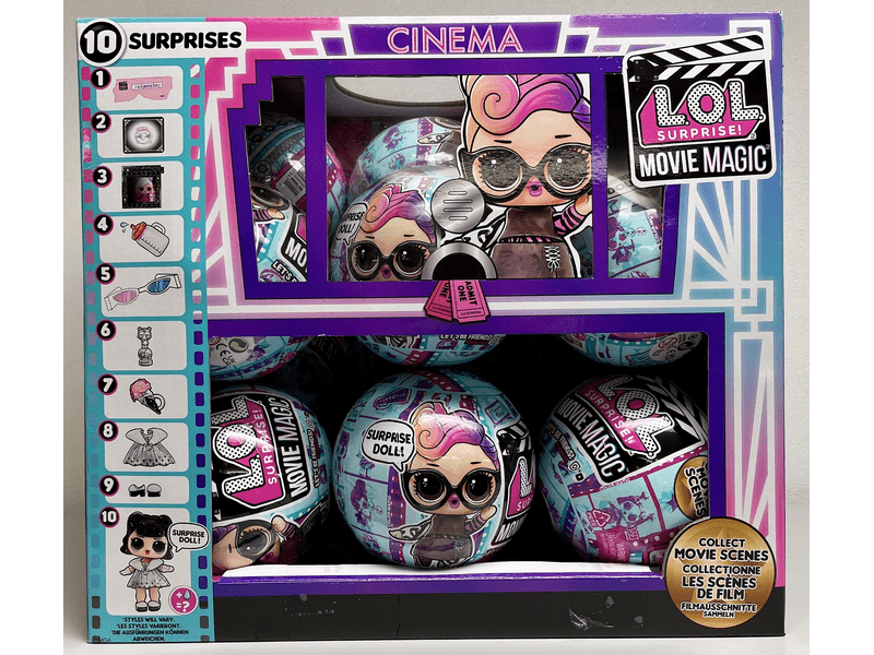 LOL Surprise Movie Magic Doll Meglepetés figura (LOL576471)