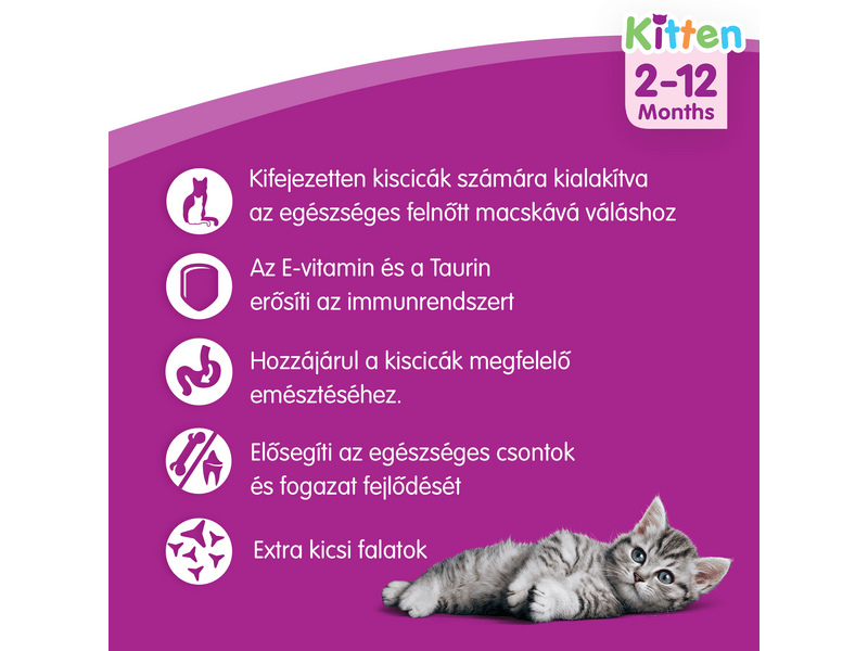 Whiskas Junior száraztáp csirkehússal, 300 g