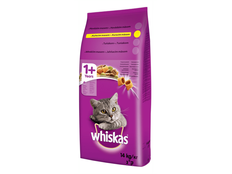 Whiskas száraztáp csirkehússal, 14 kg
