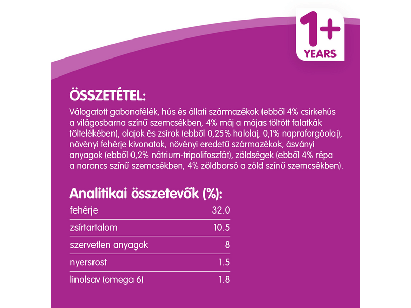 Whiskas száraztáp csirkehússal, 14 kg