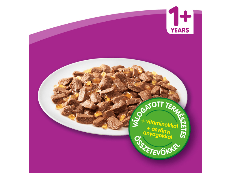 Whiskas tasakos szárnyas válogatás aszpikban, 12x 100 g