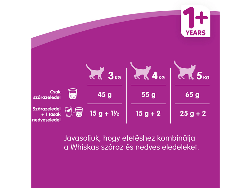 Whiskas Sterile száraztáp csirkehússal, 1,4 kg