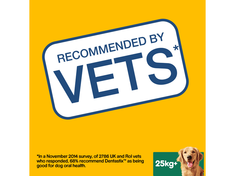 Pedigree DentaStix fogápoló 25 kg+-os kutyáknak 28db(4x270g)