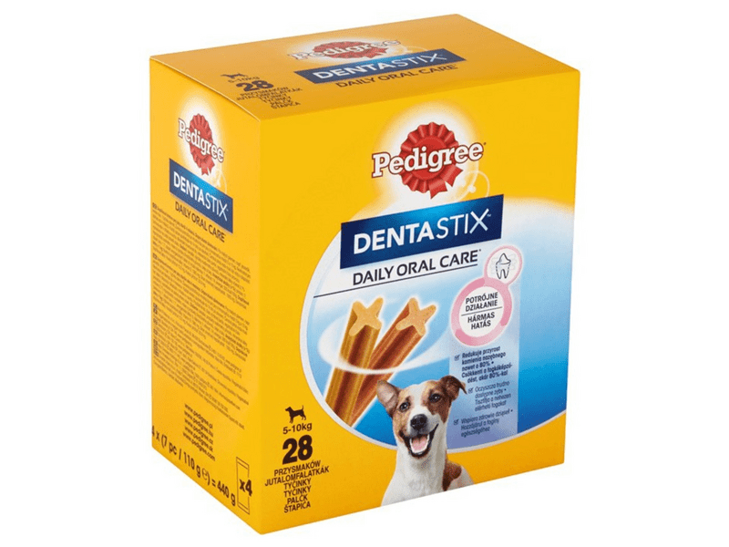 Pedigree DentaStix fogápoló 5-10kg-os kutyáknak 28db(4x110g)