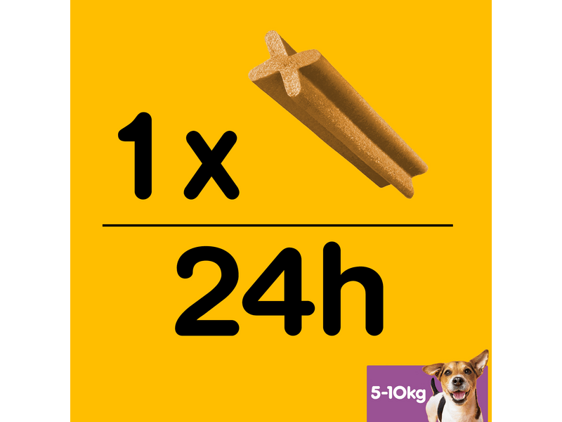 Pedigree DentaStix fogápoló 5-10kg-os kutyáknak 28db(4x110g)