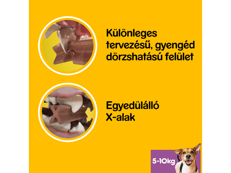 Pedigree DentaStix fogápoló 5-10kg-os kutyáknak 28db(4x110g)