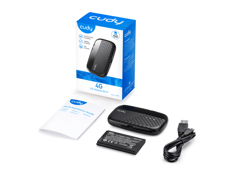 Cudy MF4 4G LTE Hordozható Router