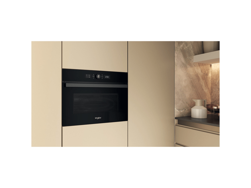 Whirlpool WMW47HMB Beépíthető mikrohullámú sütő, fekete