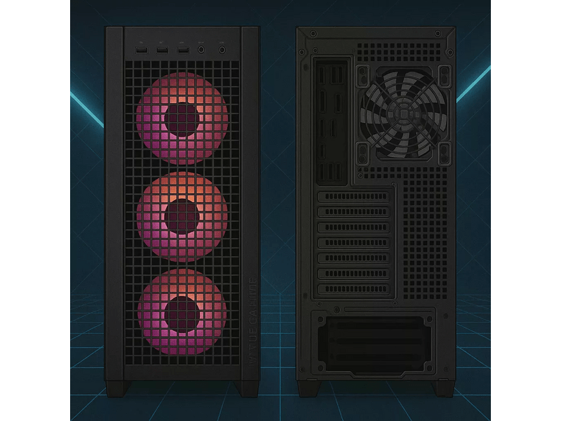 X-X Gamer A1693 Powered by Asus Ryzen 9 9900X/64GB/4TBSSD/RX9060 XT 16GB