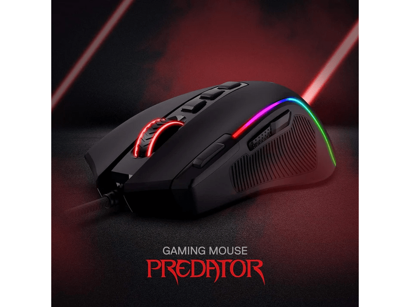 Redragon M612 Predator RGB Gaming miš, crni