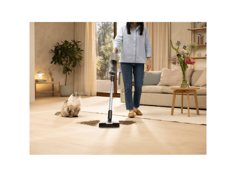 Electrolux EP61AB21UG Animal 600 vezeték nélküli álló porszívó, Szürke