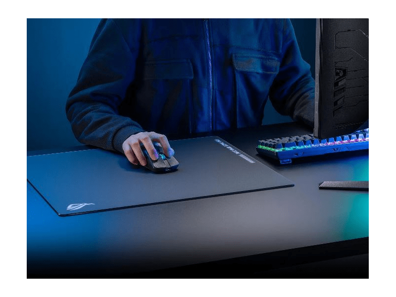 Asus ROG Moonstone Ace L Gamer egérpad, Fekete