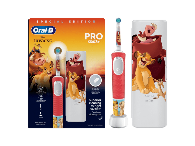 Oral-B Pro Kids Lion King Elektromos fogkefe