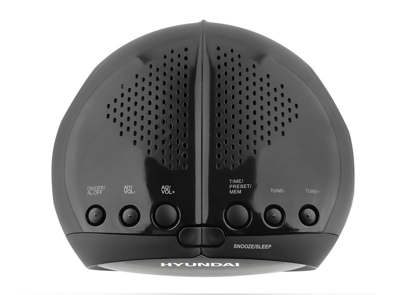 Hyundai RAC 213 B Rádiós ébresztőóra, fekete