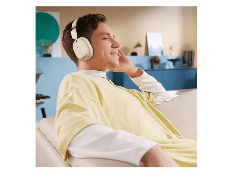 Baseus Bowie H1i Noise Cancelling Fejhallgató, fehér (A0005040222300)