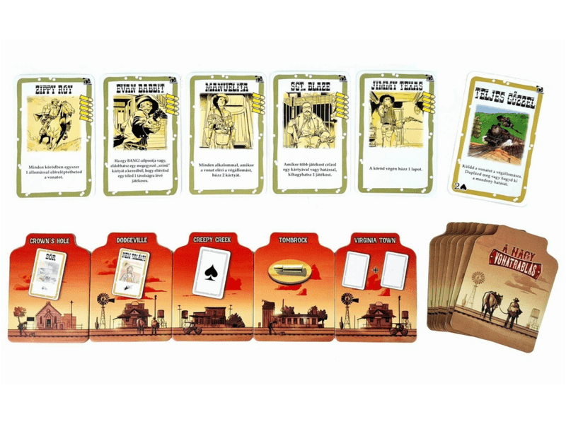 Bang! A nagy vonatrablás kiegészítő