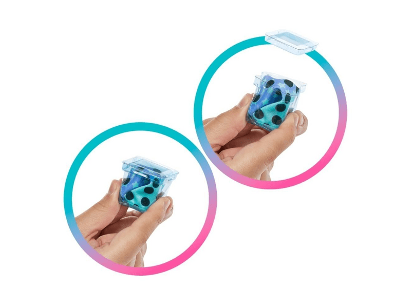 Barbie: Slime Reveal Bubi-Buli baba - zöld (HTJ21)